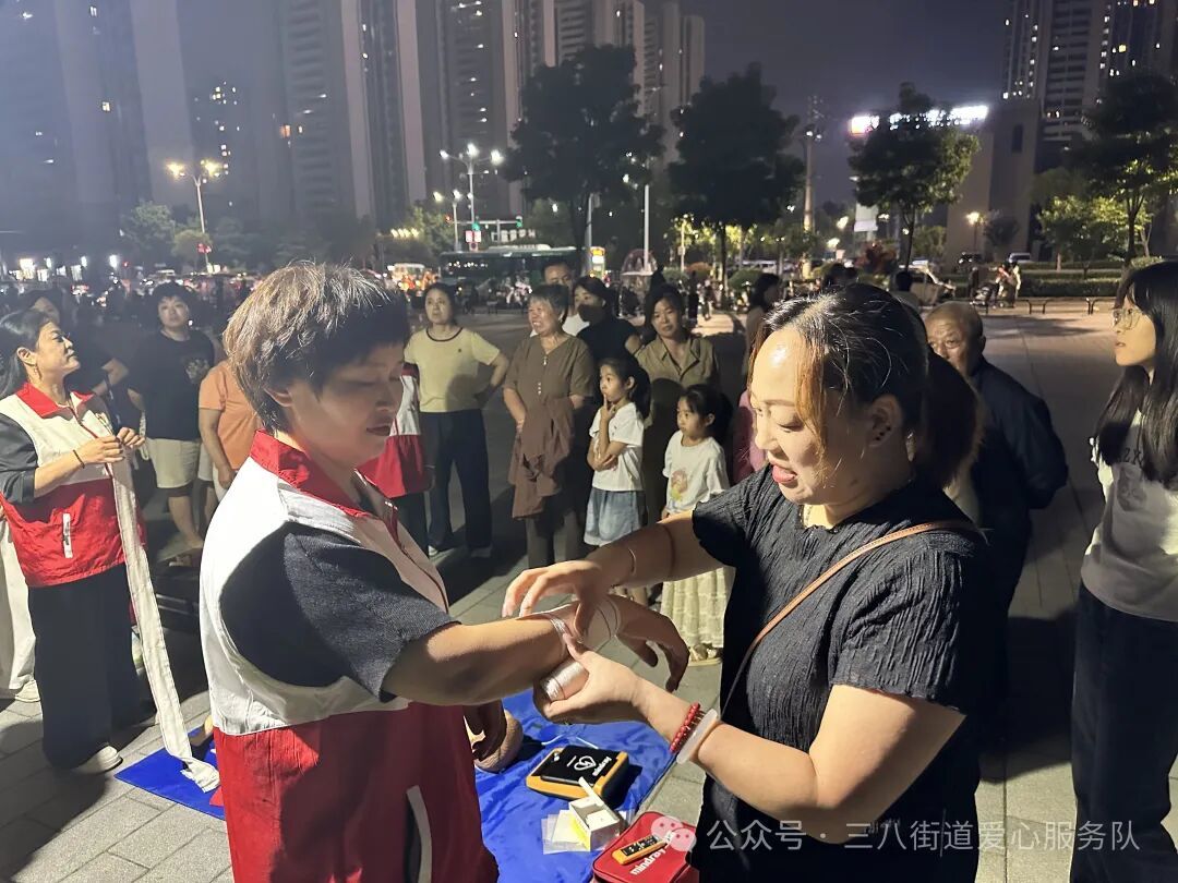 宿州市埇桥区红十字会：三八街道红十字志愿服务队开展科普志愿活动