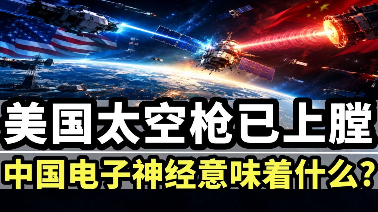 太空军备竞赛进入新阶段：美国太空枪已上膛，中国100吉瓦微波武器等着谁？