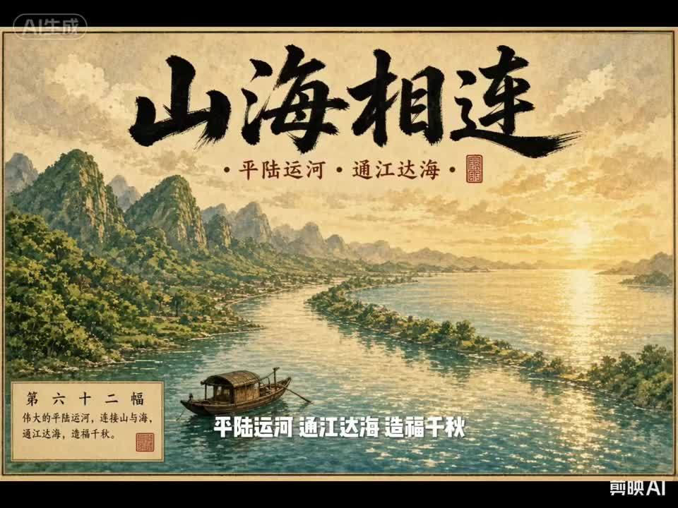 平陆运河通航