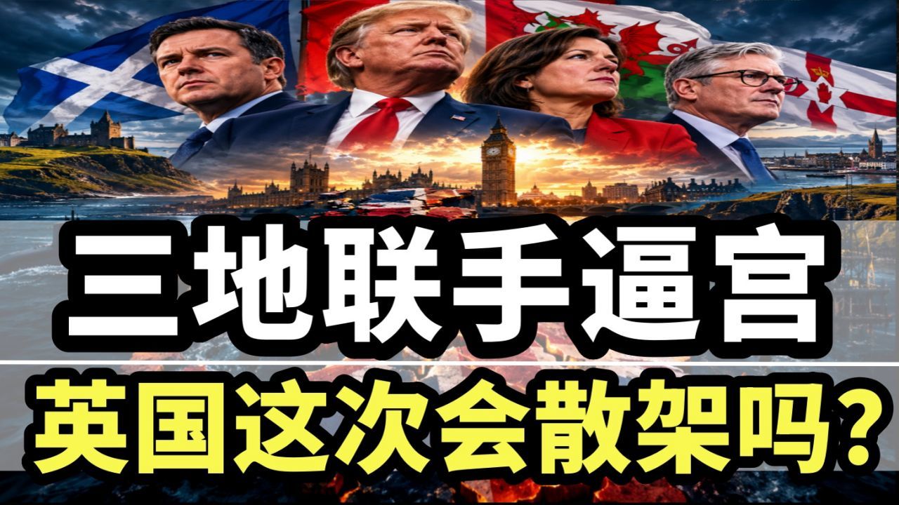 三地联手逼宫，日不落帝国这次会散架吗？
