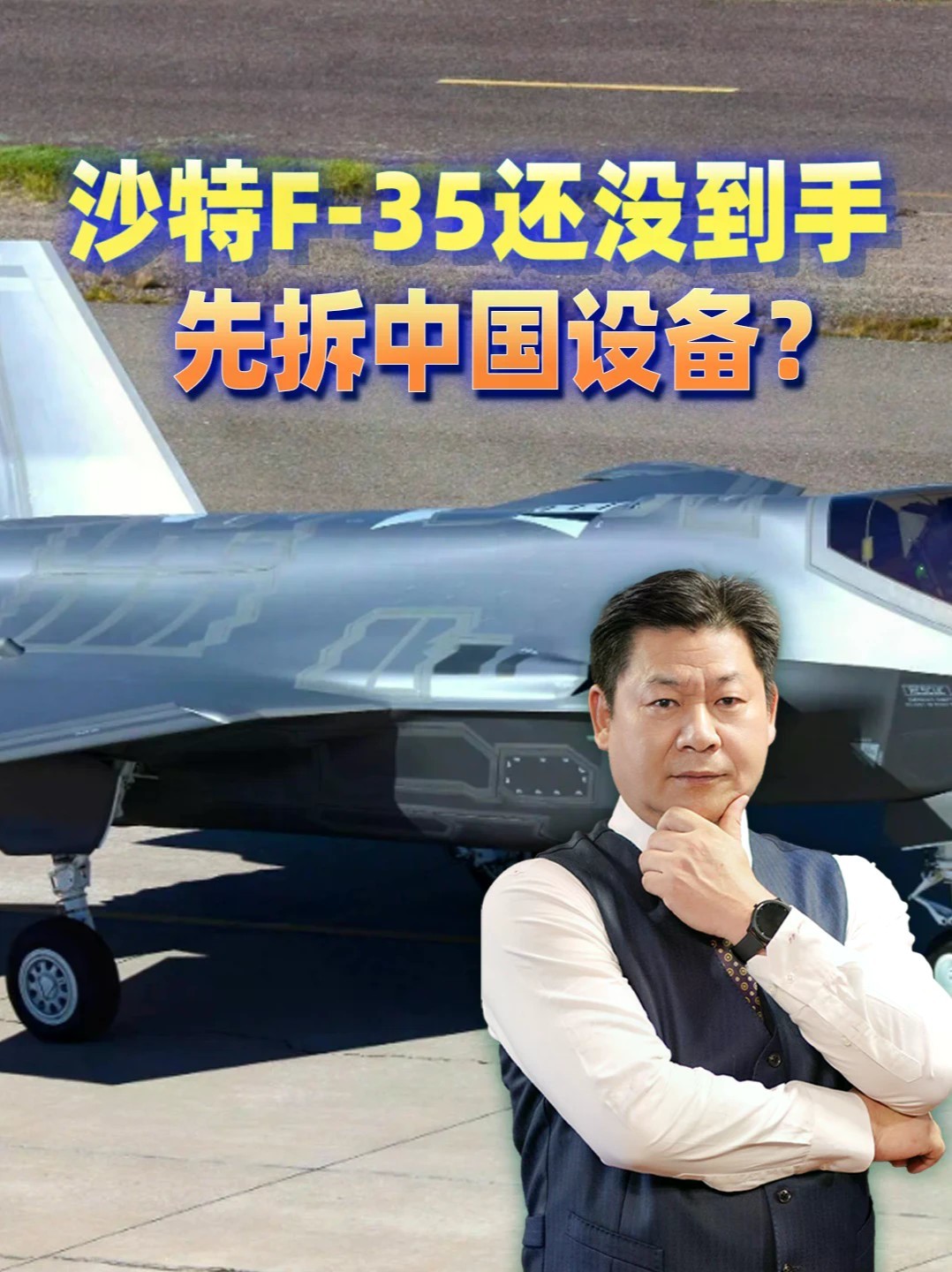 美国批准F-35军售，附加条件是清除中国设备，沙特能答应吗？ #零基础看懂全球 #全球创作者计划
