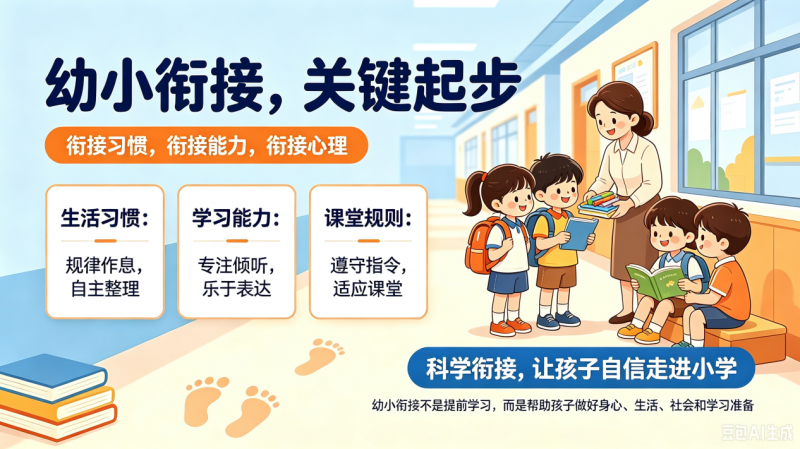 幼小衔接重要吗?需要提前学吗?