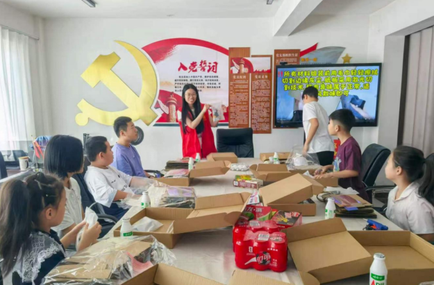 宁晋县新兴社区开展青少年周末主题活动