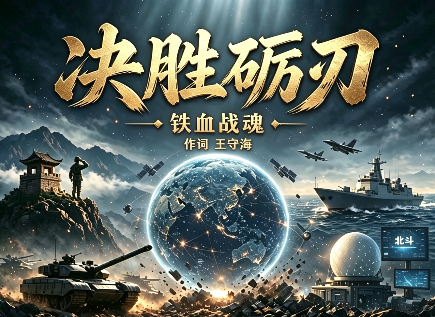 原创歌词《决胜砺刃 —— 铁血战魂》创作解析