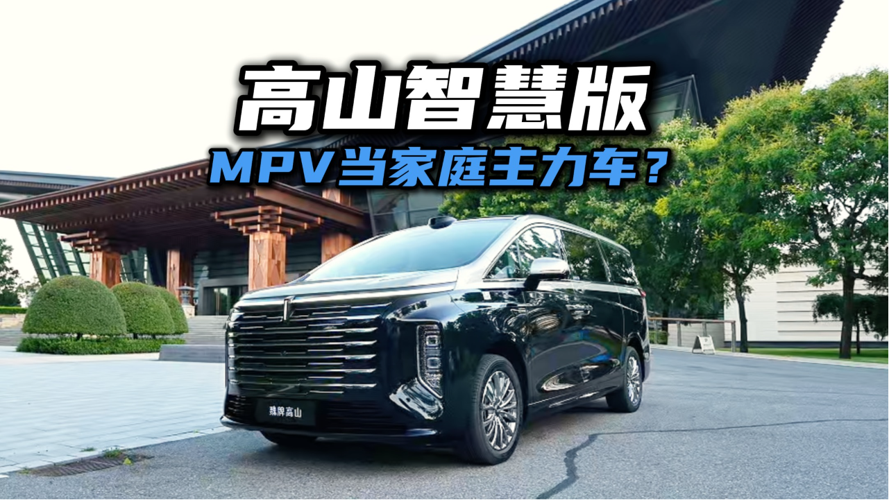 高山智慧版的野心是想把MPV当家庭主力车？