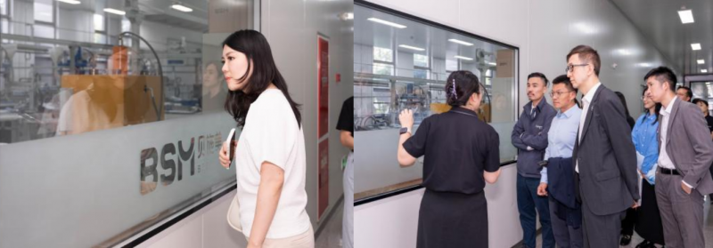蓉汇港澳 聚力同行|香港生物医药成都考察团走进贝施美