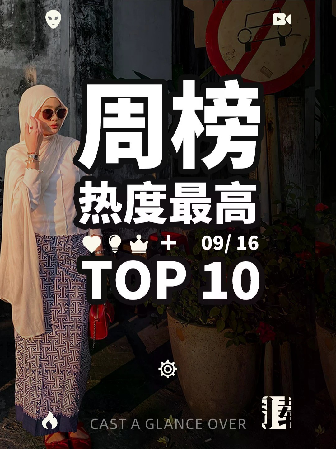 周热度最高视频TOP10 【9.16】 #短视频 #周载 #热榜 #观点分享