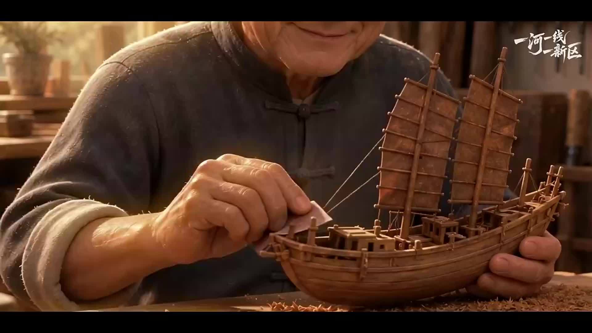 “非遗新声・数说济阳”系列第八部AI动画《济阳黄河木帆船》全网上线