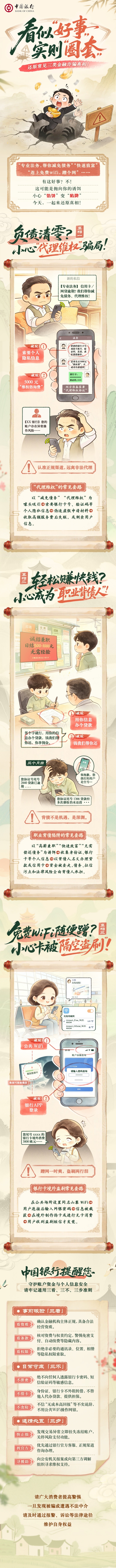 看似“好事”实则“圈套”——中国银行山东省分行为您还原三类常见金融诈骗真相