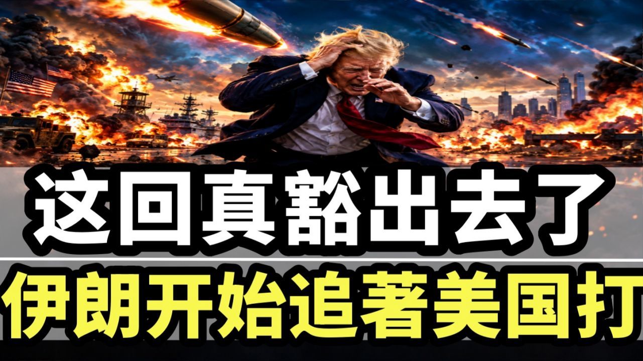 不装了！伊朗开始追著美国打，这回真豁出去了