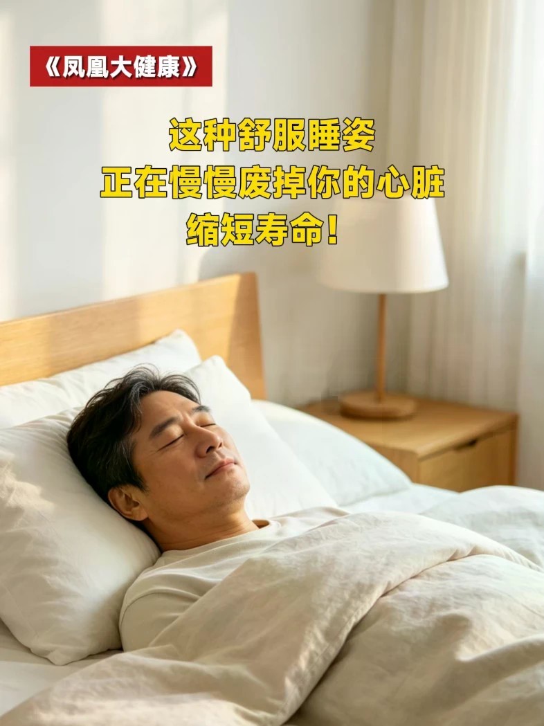 这种舒服睡姿，正在慢慢废掉你的心脏、缩短寿命