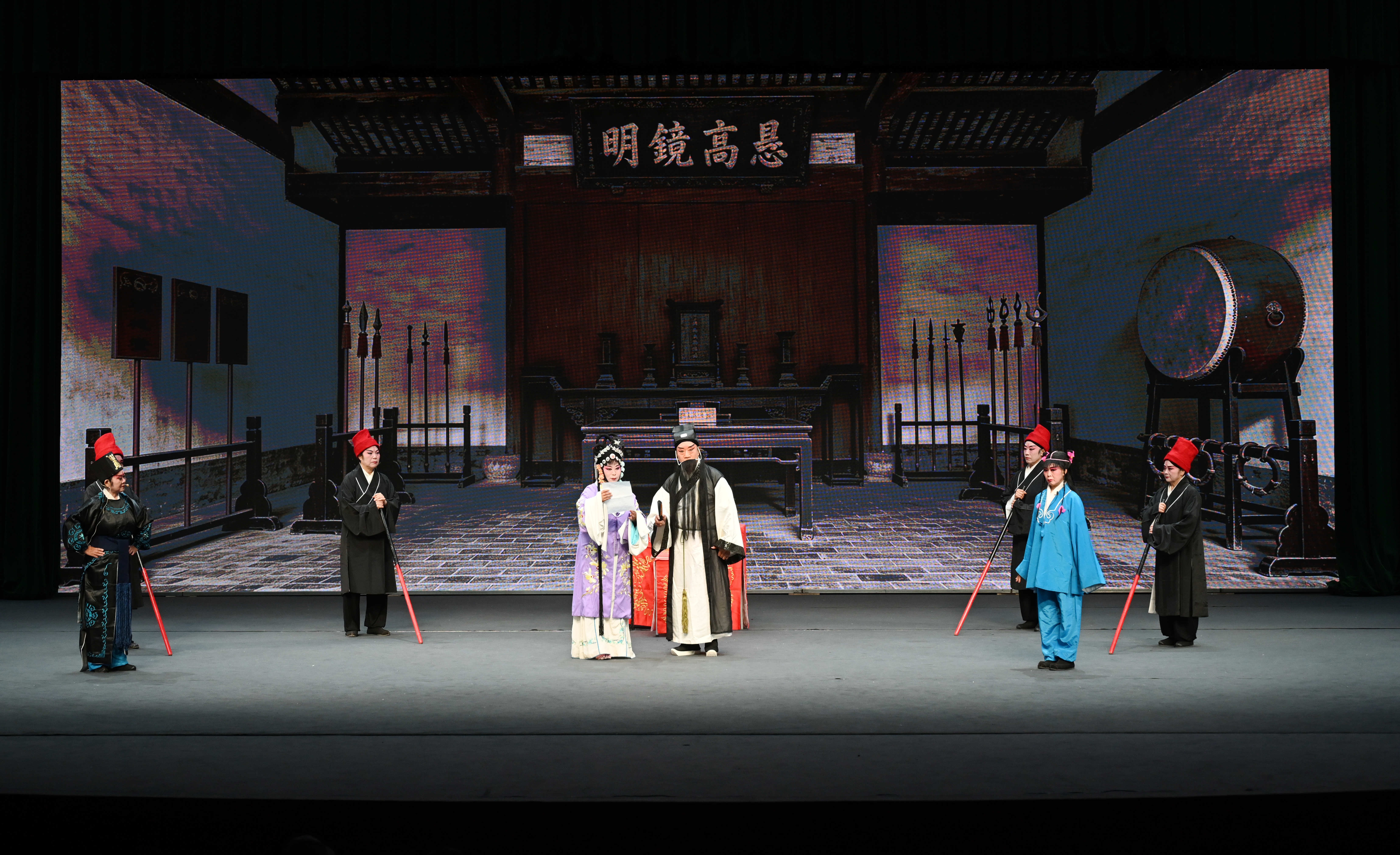 《龙泉颂》体验剧演出现场 摄影曹立峰