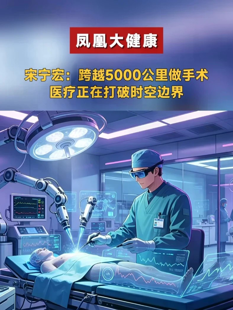宋宁宏：跨越5000公里做手术，医疗正在打破时空边界