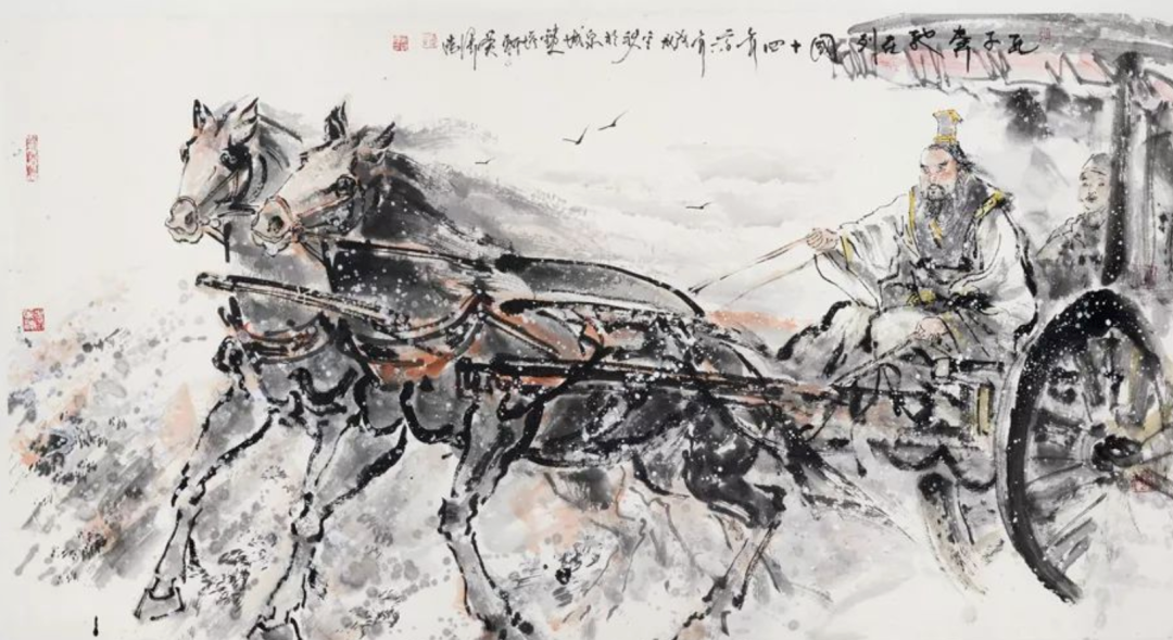 孔子奔驰列国十四秋，体现了他的执御之术。作者/吴泽浩，来源/孔子博物馆