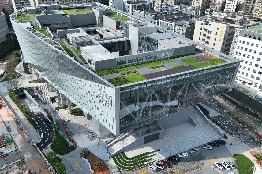 图说:筹备中的深圳市文化馆新馆
