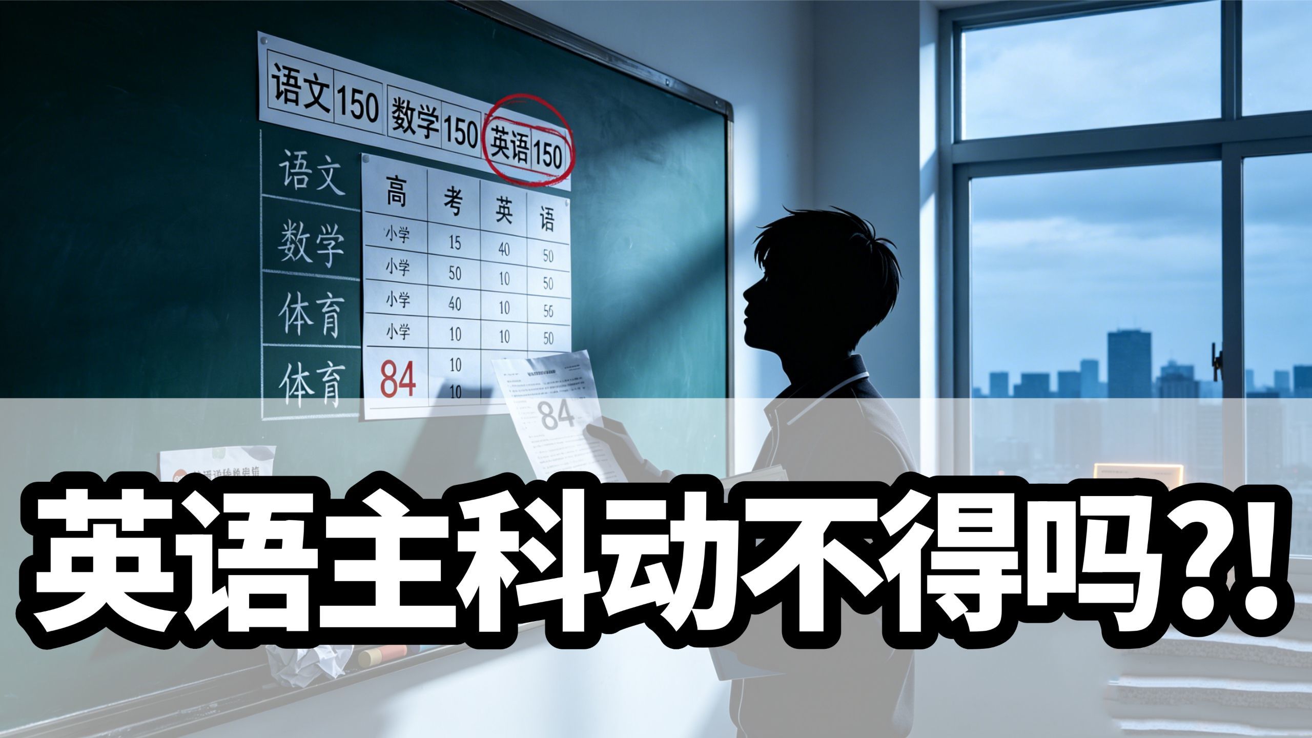 英语主科，真的动不得吗？