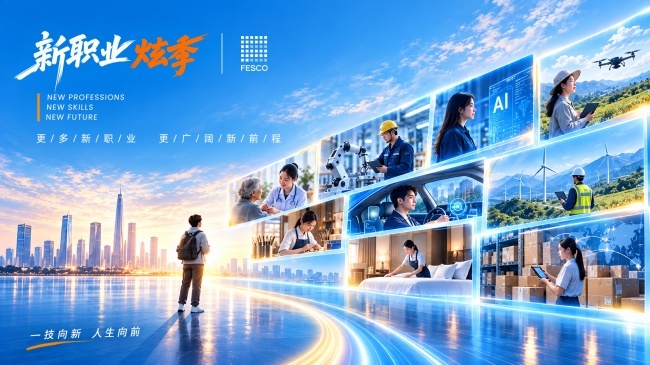 重磅发布丨FESCO独家冠名央视《新职业炫季》第二季定档9月15日