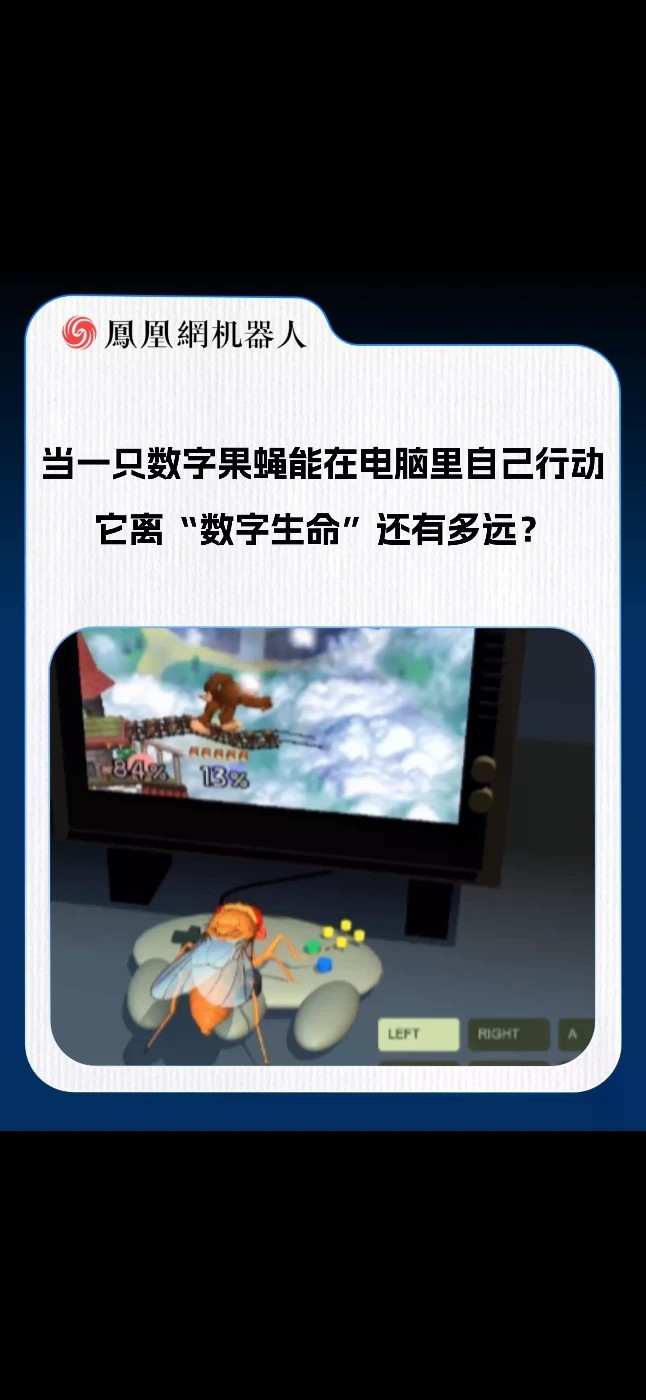 当一只数字果蝇能在电脑里自己行动，它离“数字生命”还有多远？一只虚拟果蝇正成为互联网最忙的“赛博打工人”。网友将其接入《Minecraft》《DOOM》《Beat Saber》等游戏，让它飞行、躲避