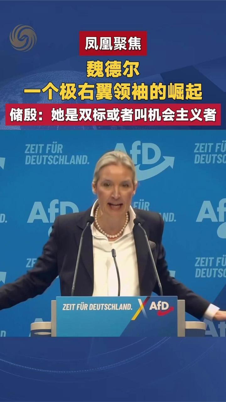 多重反差！德国政坛最争议女领袖