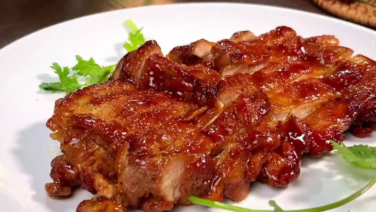 10块钱买2个鸡腿，在家做照烧鸡腿，出锅肉嫩多汁，实在太香了