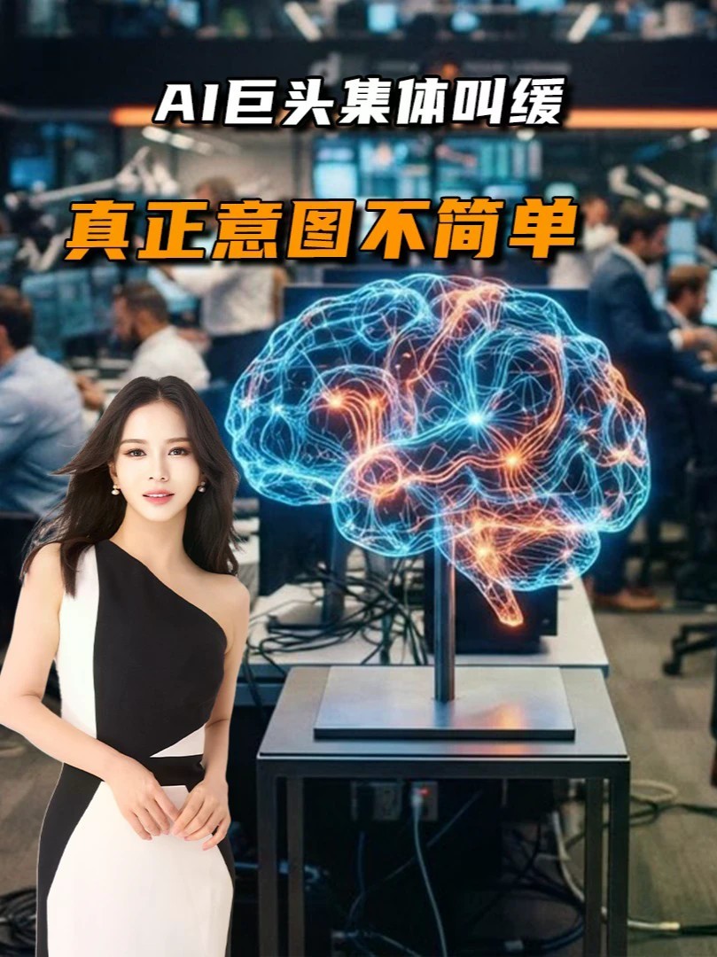 三大AI巨头叫缓先进模型发展，这是资金耗尽，还是“奇点打折”？#零基础看懂全球 #全球创作者计划