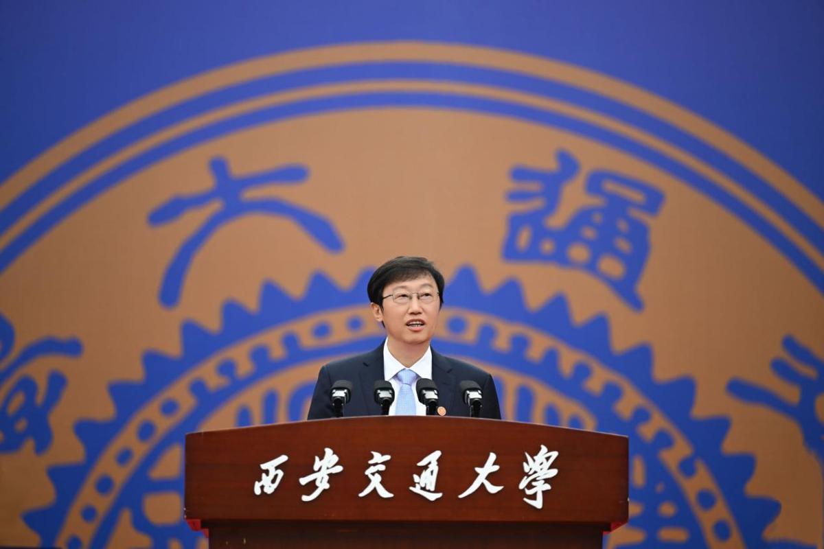 西安交通大学校长、中国工程院院士 张立群
