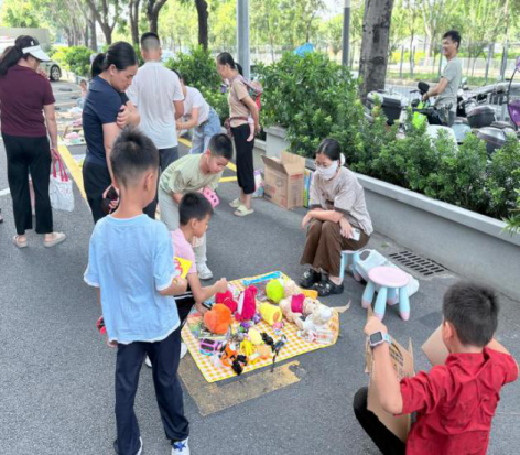 志愿聚邻里・服务暖社区|西乡街道南昌社区 志愿者宣传活动热闹开展