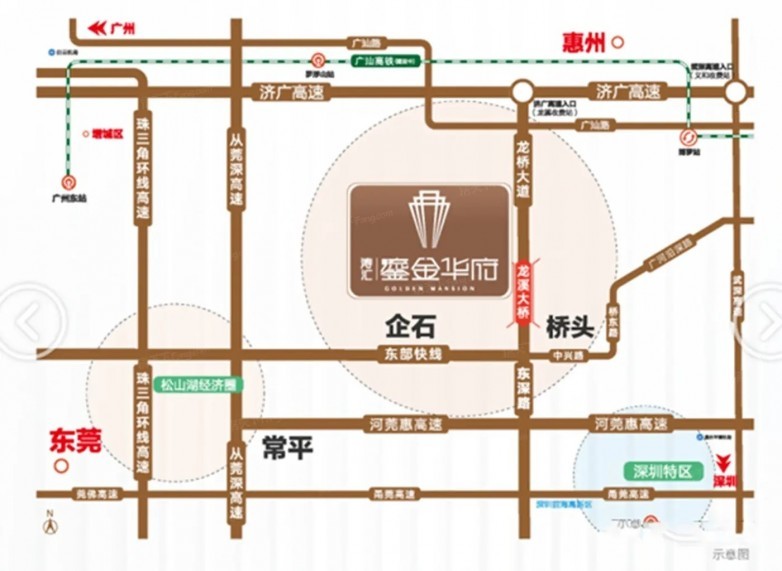 涛汇鎏金华府:桥头生活新样本