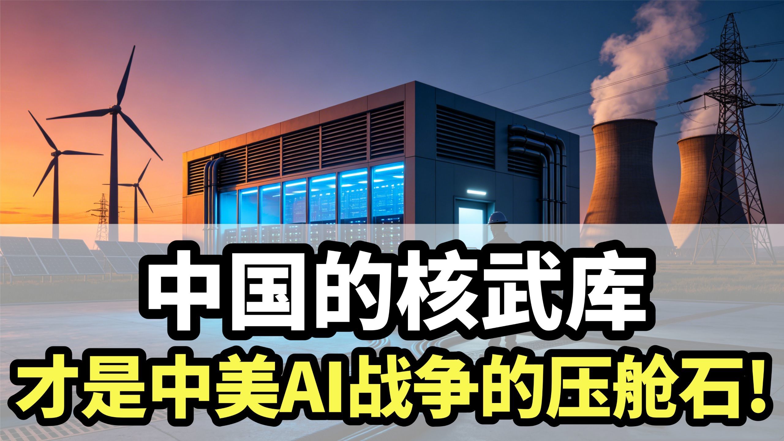 中国的核武库，才是中美AI战争的压舱石