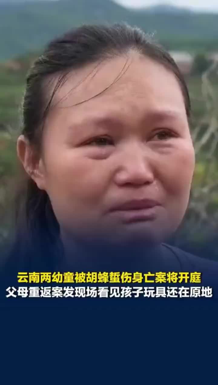 幼童蜇亡父母重返现场玩具仍在原地
