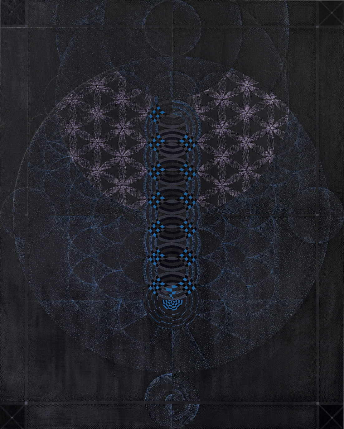 《曼》 120cm x 150cm 布面油画