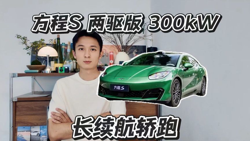 别被性能洗脑，方程S 两驱版 300kW才是隐藏主力款