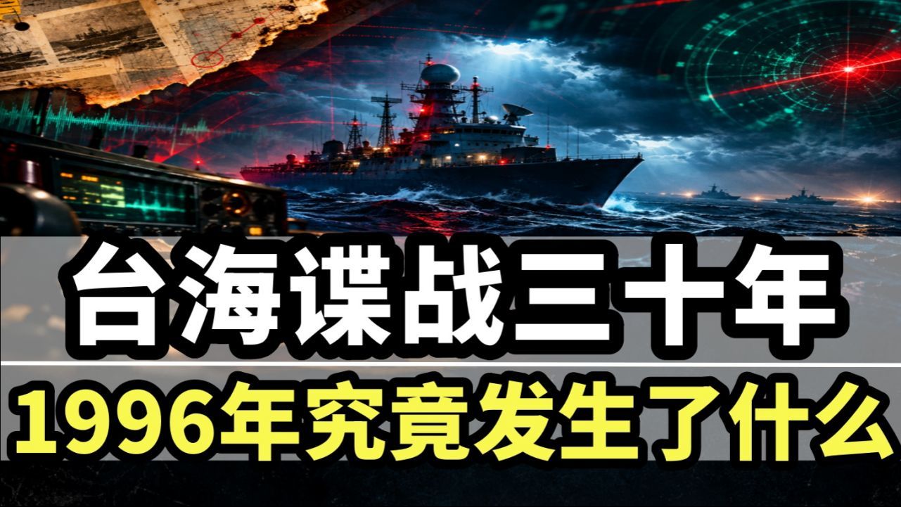 台海谍战三十年！“少康二号”曝光，1996年台海危机究竟发生了什么？