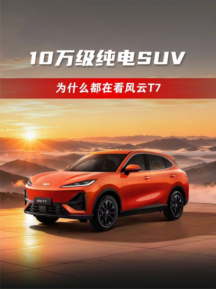 10万级纯电SUV 为什么都在看风云T7