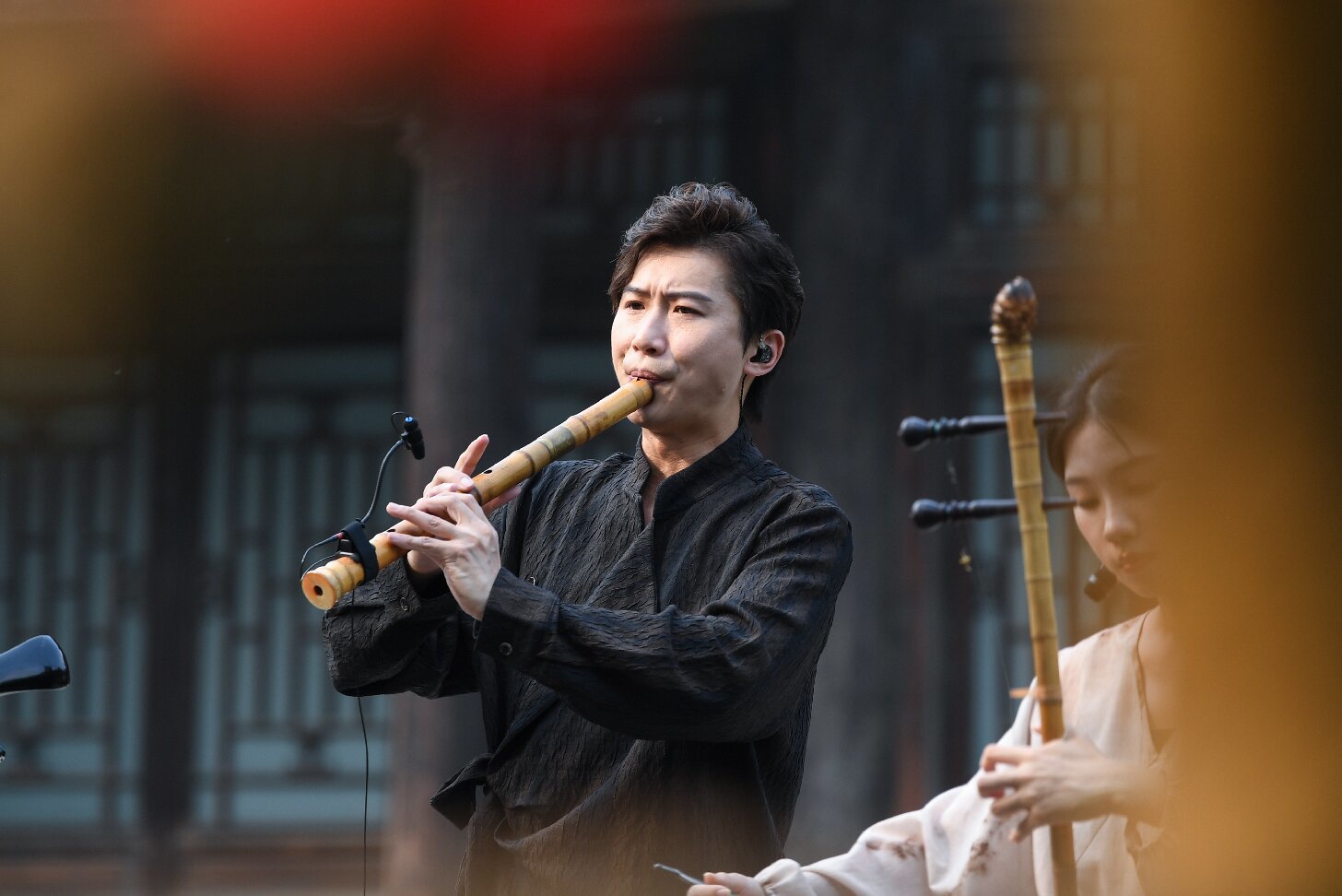 9月18日,2026京津冀古建音乐季在定州贡院演出。图为演出现场。白永民摄
