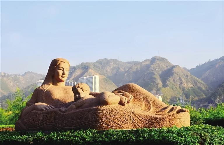 何鄂代表作《黄河母亲》