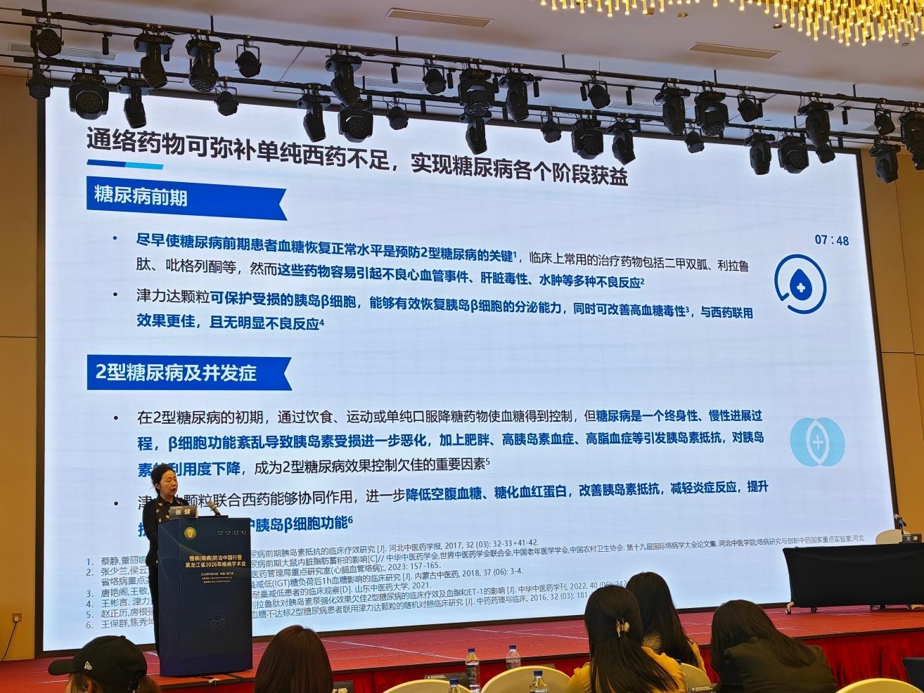 张健教授作学术报告。