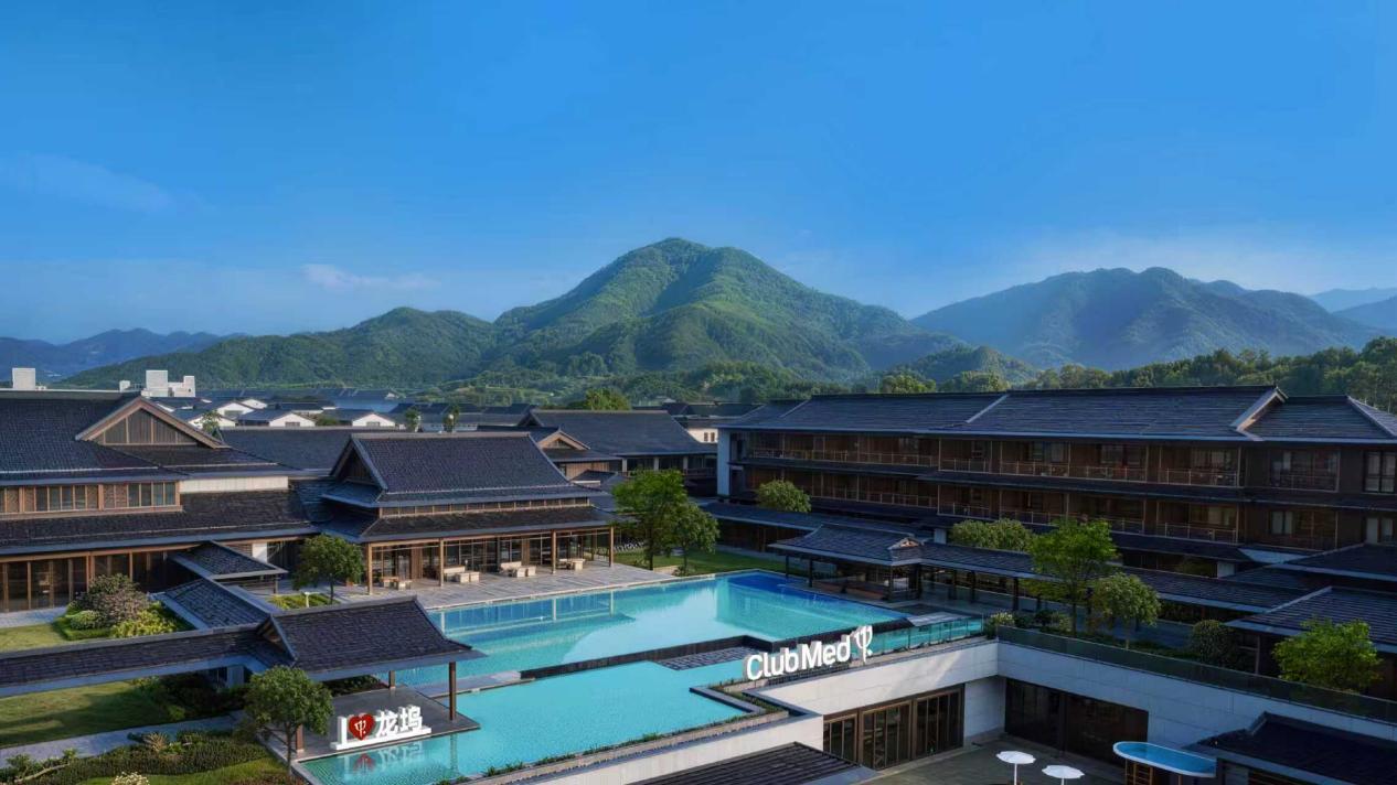 图说:4月,Club Med地中海白日方舟·杭州龙坞度假村开业。
