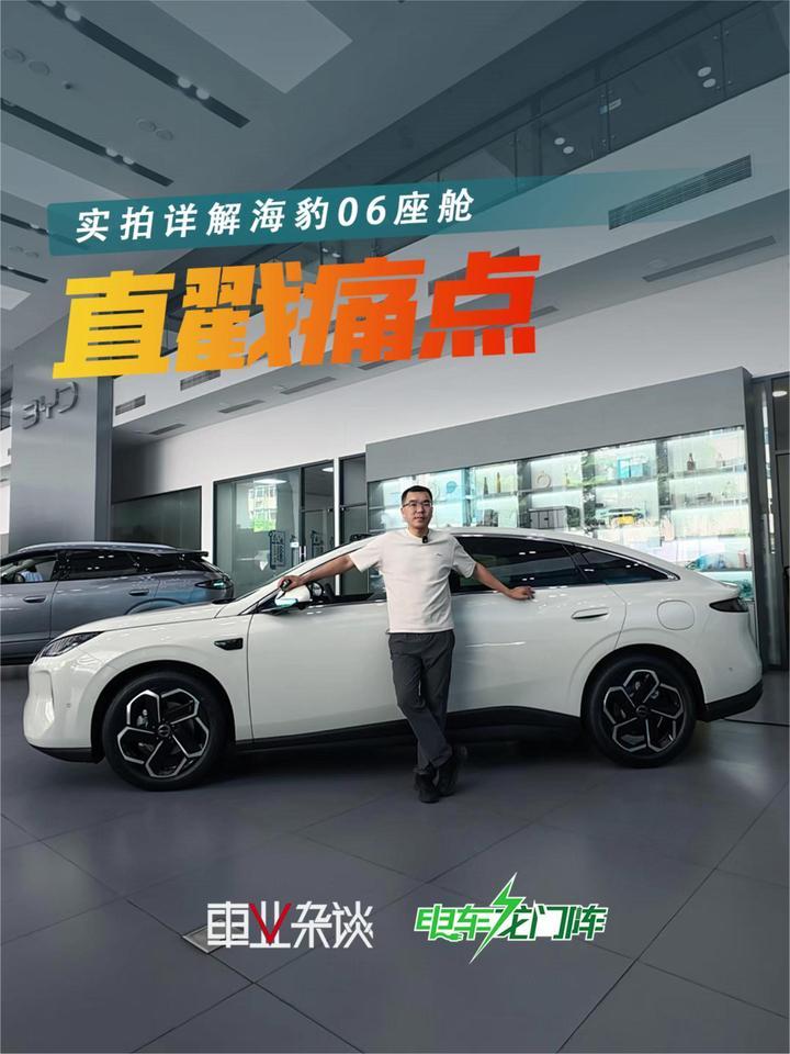 直戳年轻有孩家庭痛点？9.99万起的海豹06车内有三处细节很顶