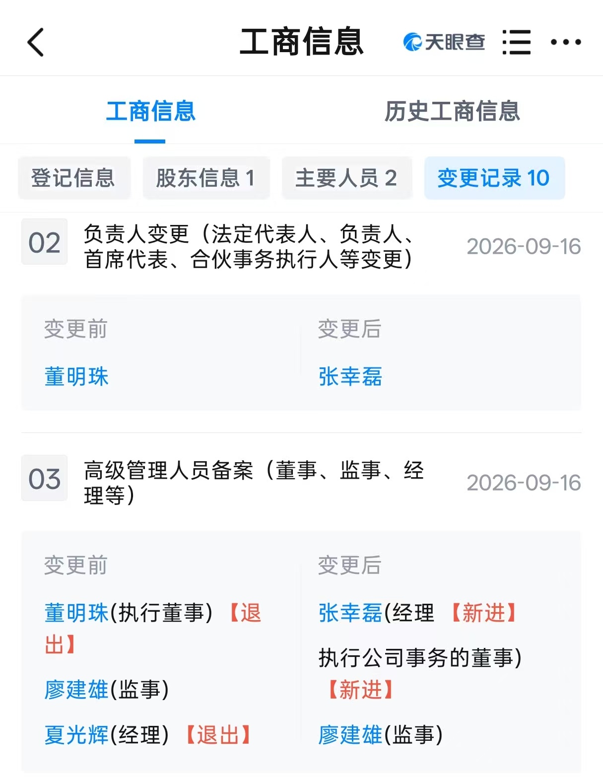年内再卸任 董明珠接连退出格力旗下多家公司职务