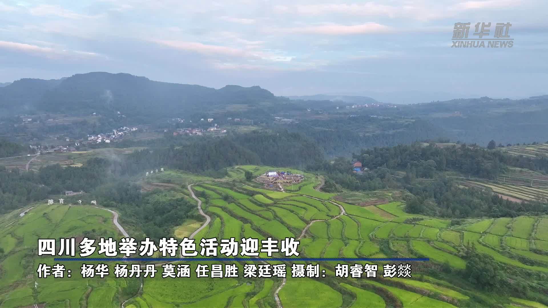 四川多地举办特色活动迎丰收