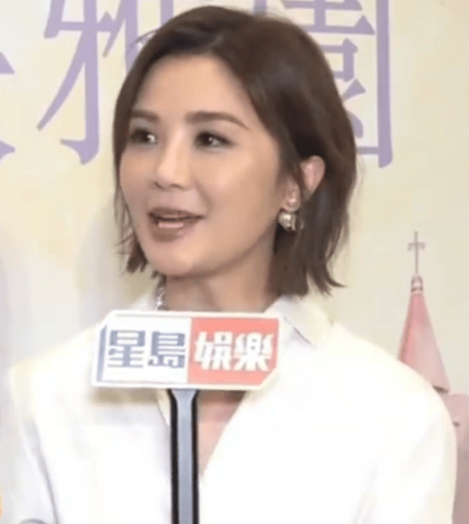 蔡卓妍否认怀孕：我只是穿了一条娃娃裙