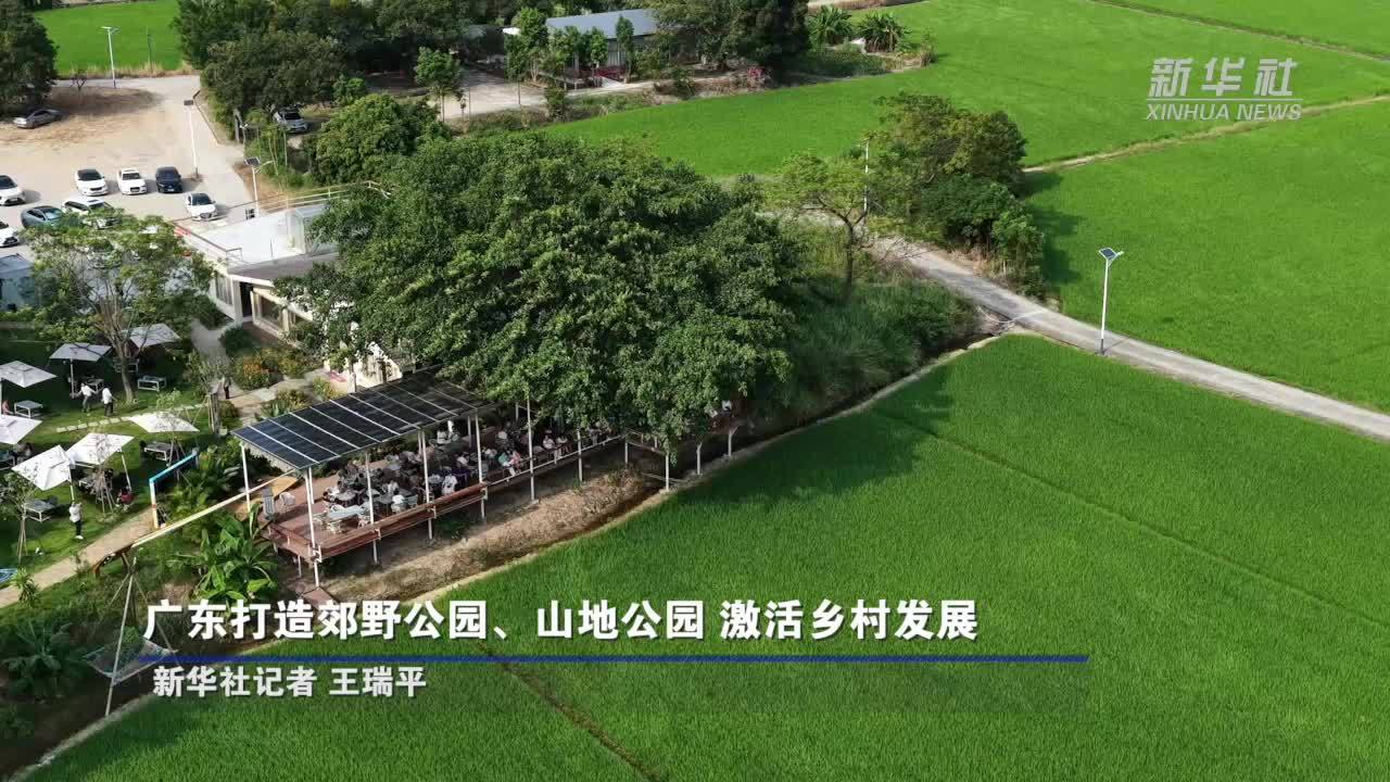 广东打造郊野公园、山地公园 激活乡村发展