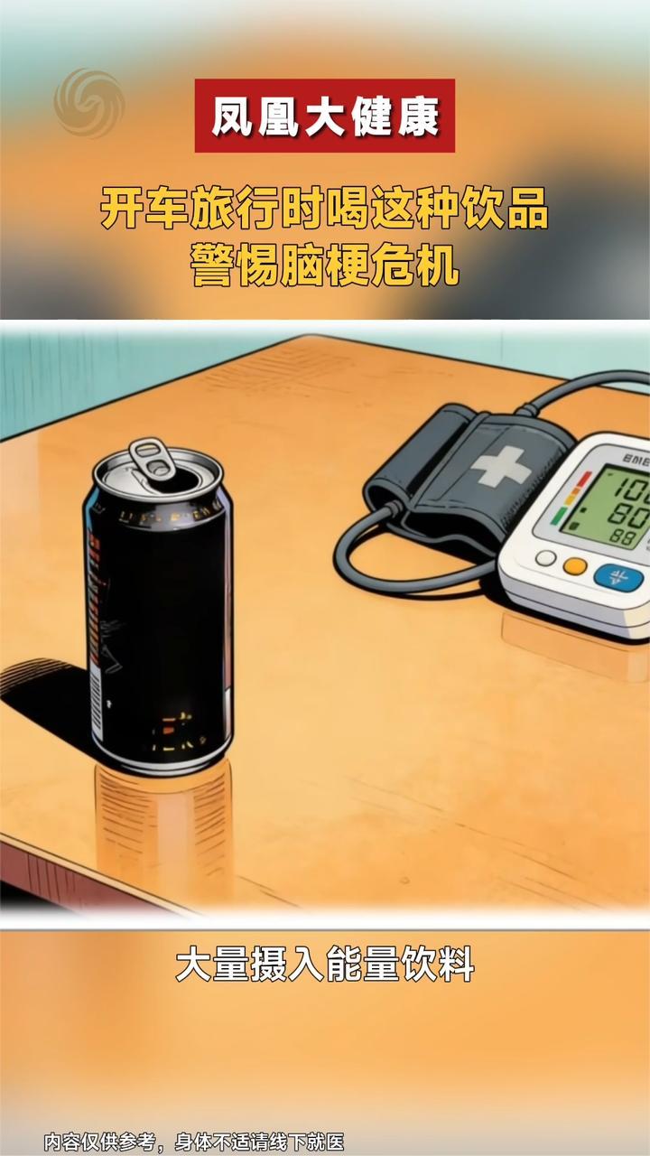 开车旅行时喝这种饮品，警惕脑梗危机