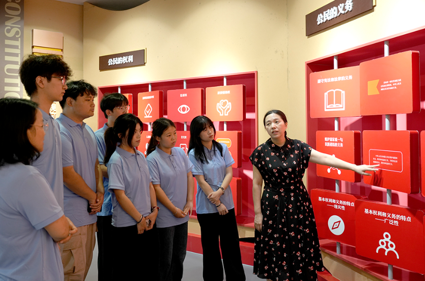 江西科技学院:宪法场馆研学赋能法治大思政实践