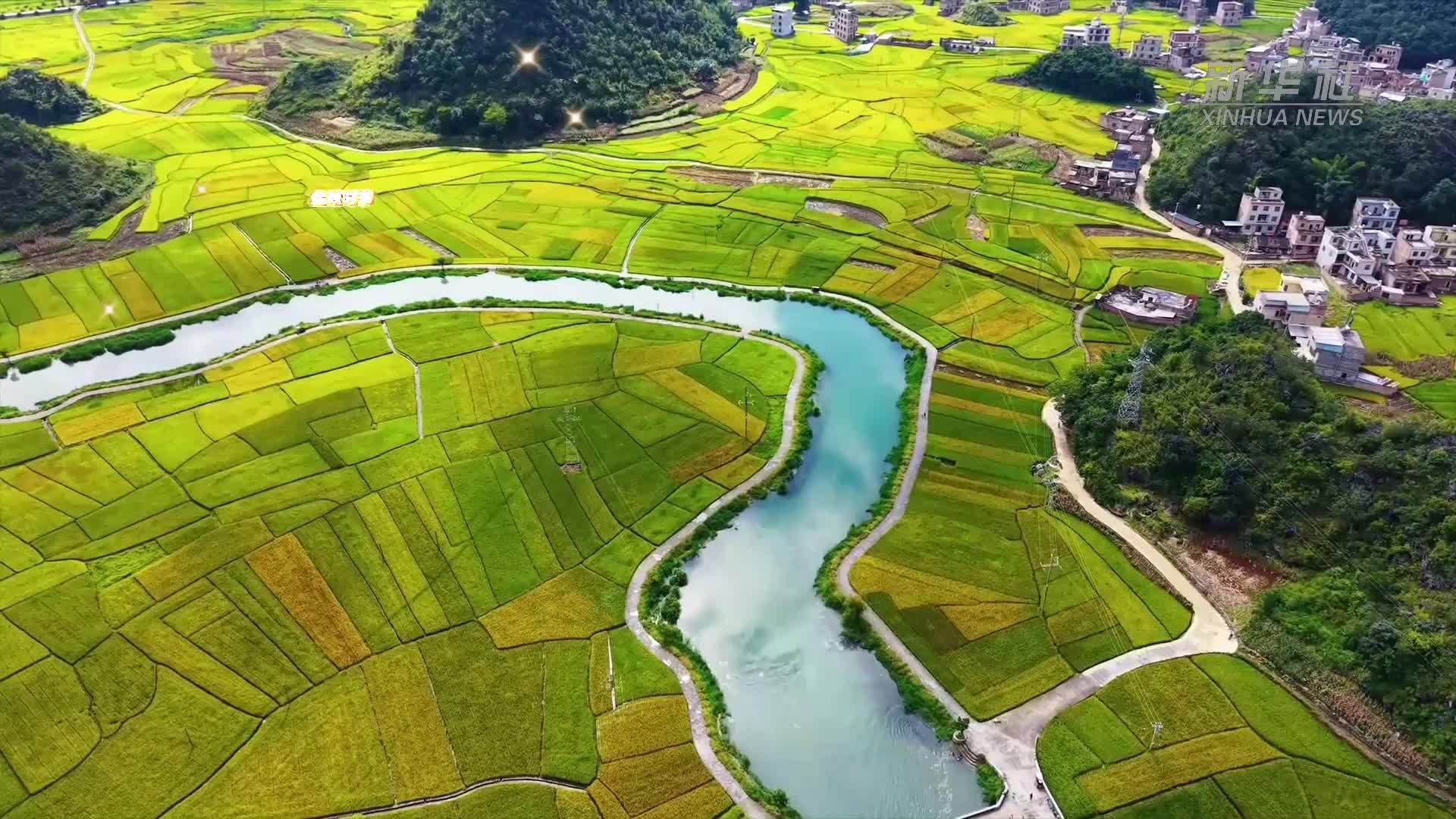 金秋时节 神州大地“丰”景正好
