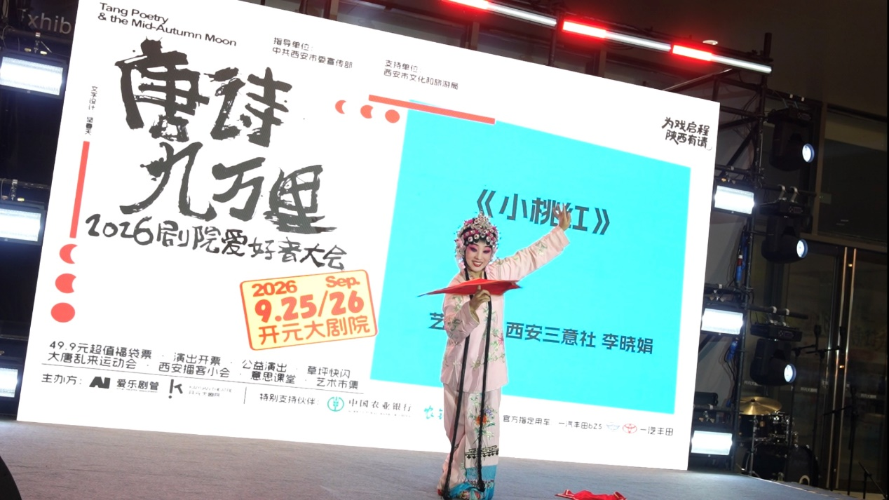 近万人共赴唐诗之约 一场“唐诗”主题假日聚会西安上演