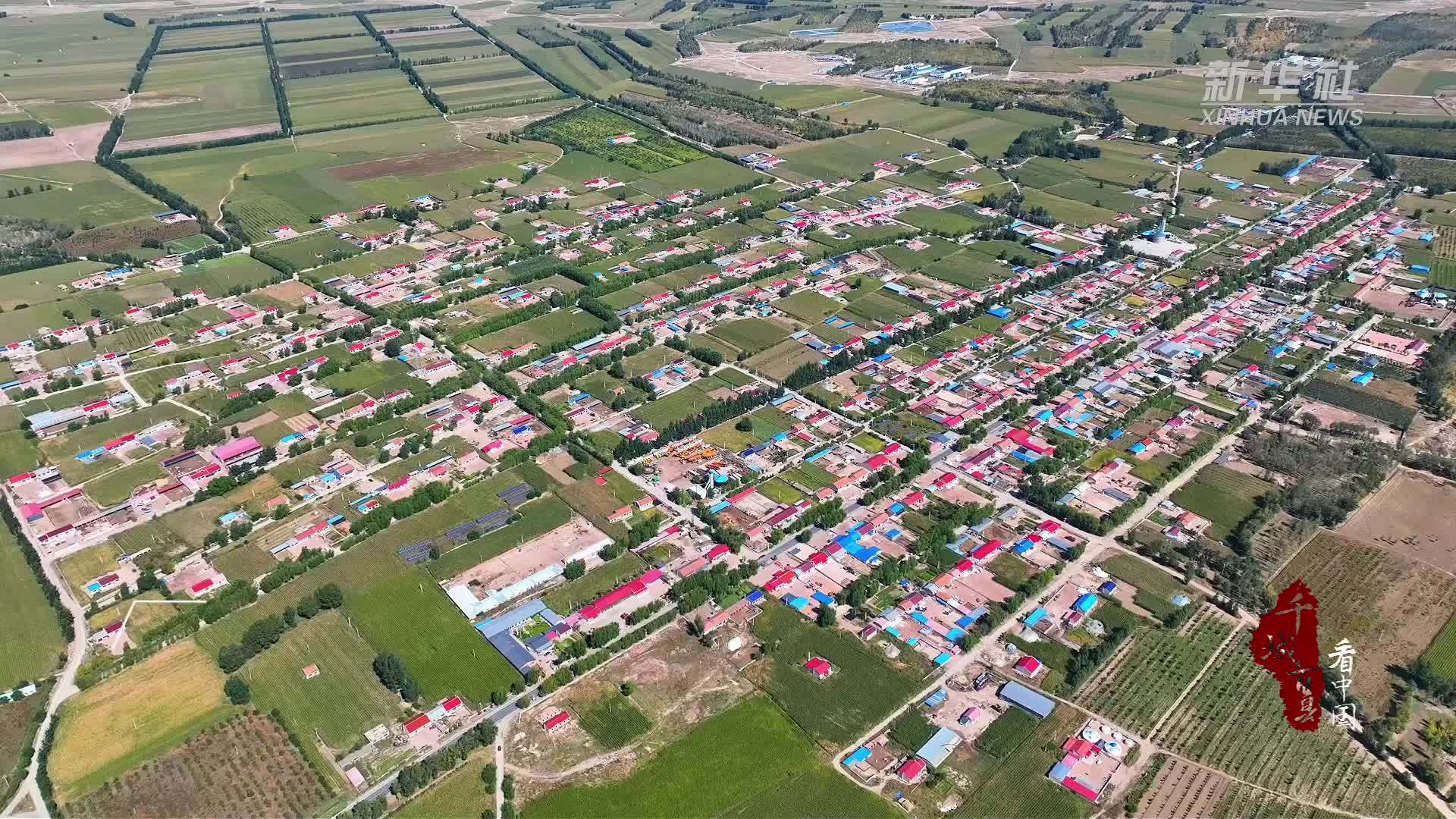 千城百县看中国｜内蒙古：庭院垂金穗 北疆庆丰年