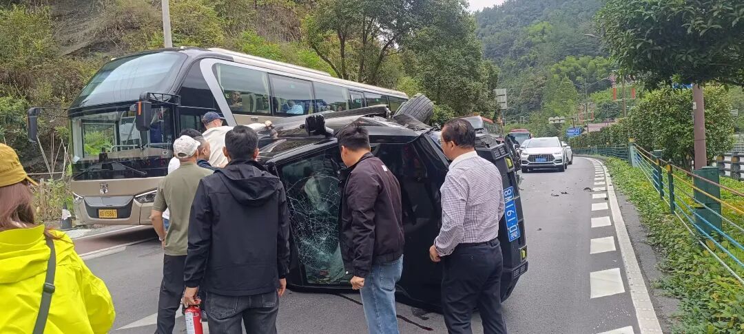 目击者杨春芳拍摄现场。图/九派新闻