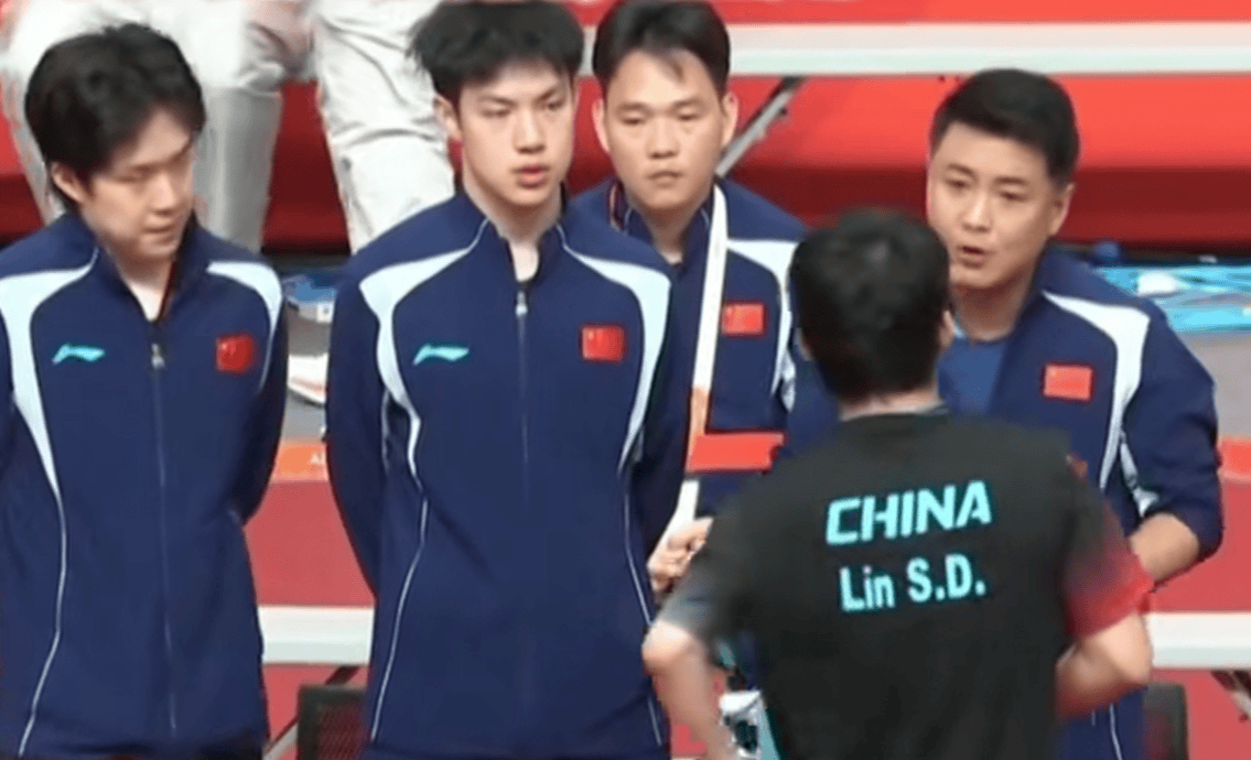 林诗栋输球,王皓场边原声曝光